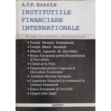 INSTITUTIILE FINANCIARE INTERNATIONALE