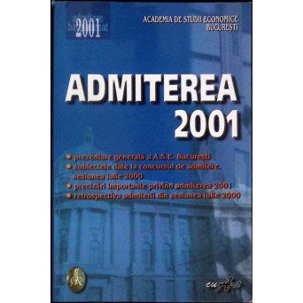 ADMITEREA A.S.E. - 2001
