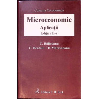 MICROECONOMIE. APLICATII