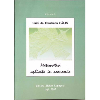 MATEMATICI APLICATE IN ECONOMIE