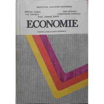 ECONOMIE PENTRU LICEE SI SCOLI NORMALE
