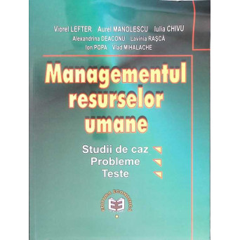 MANAGEMENTUL RESURSELOR UMANE