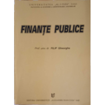 FINANTE PUBLICE