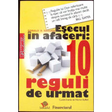 ESECUL IN AFACERI: 10 REGULI DE URMAT
