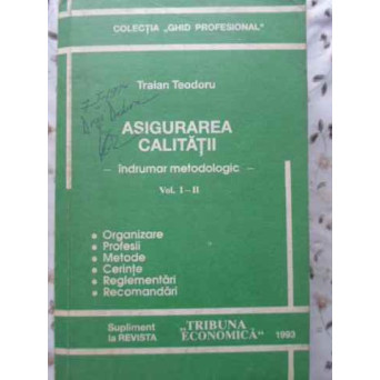 ASIGURAREA CALITATII INDRUMAR METODOLOGIC