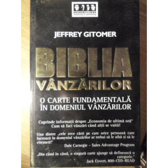 BIBLIA VANZARILOR