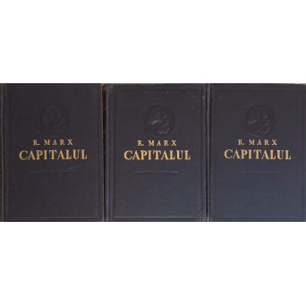 CAPITALUL, CRITICA ECONOMIEI POLITICE VOL.1-3