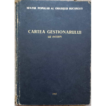 CARTEA GESTIONARULUI