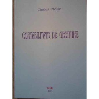 CONTABILITATE DE GESTIUNE