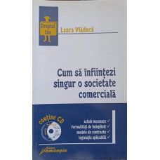 CUM SA INFIINTEZI SINGUR O SOCIETATEA COMERCIALA (CD LIPSA)