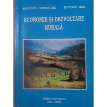 ECONOMIE SI DEZVOLTARE RURALA