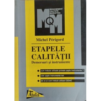 ETAPELE CALITATII. DEMERSURI SI INSTRUMENTE