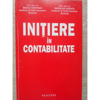 INITIERE IN CONTABILITATE