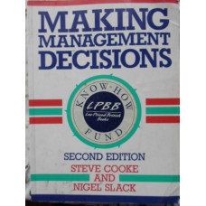 MAKING MANAGEMENT DECISIONS