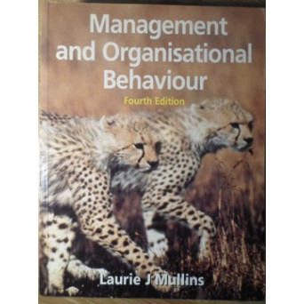 MANAGEMENT AND ORGANISATIONAL BEHAVIOUR