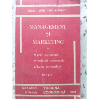 MANAGEMENT SI MARKETING