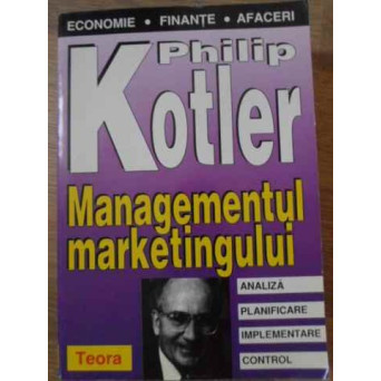 MANAGEMENTUL MARKETINGULUI