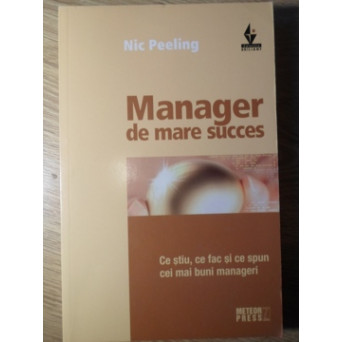 MANAGER DE MARE SUCCES