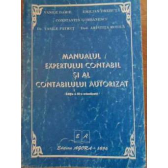 MANUALUL EXPERTULUI CONTABIL SI AL CONTABILULUI AUTORIZAT