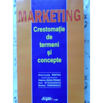 MARKETING CRESTOMATIE DE TERMENI SI CONCEPTE