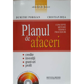 PLANUL DE AFACERI. CONCEPTE, METODE, TEHNICI, PROCEDURI