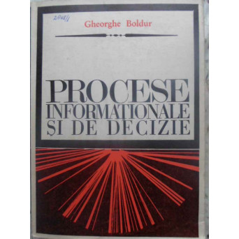 PROCESE INFORMATIONALE SI DE DECIZIE