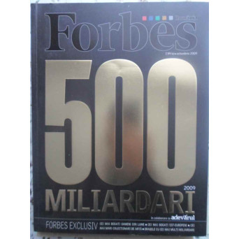 REVISTA FORBES. 500 DE MILIARDARI