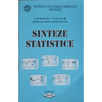 SINTEZE STATISTICE