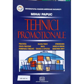 TEHNICI PROMOTIONALE