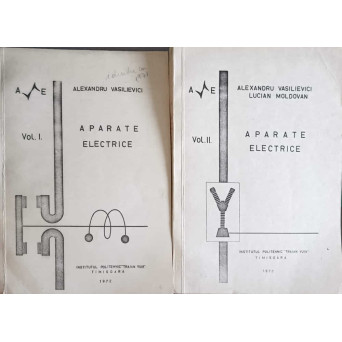 APARATE ELECTRICE VOL.1-2