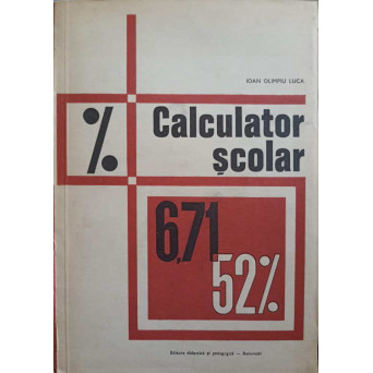 CALCULATOR SCOLAR