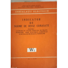 INDICATOR DE NORME DE DEVIZ COMASATE PENTRU LUCRARI DE STATII, POSTURI DE TRANSFORMARE, LINII ELECTRICE AERIENE SI SUBTERANE DE INALTA TENSIUNE W1