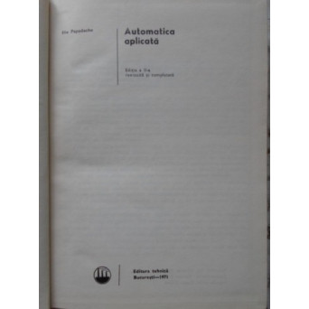 AUTOMATICA APLICATA