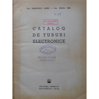 CATALOG DE TUBURI ELECTRONICE