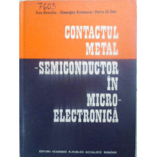 CONTACTUL METAL-SEMICONDUCTOR IN MICROELECTRONICA