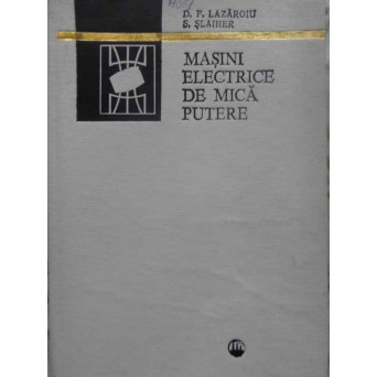MASINI ELECTRICE DE MICA PUTERE
