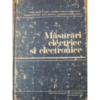 MASURARI ELECTRICE SI ELECTRONICE