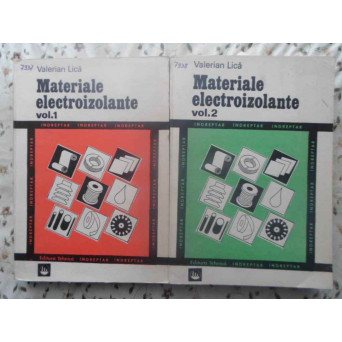 MATERIALE ELECTROIZOLANTE VOL.1-2 INDREPTAR