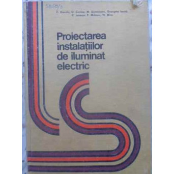 PROIECTAREA INSTALATIILOR DE ILUMINAT ELECTRIC