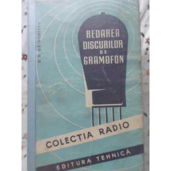 REDAREA DISCURILOR DE GRAMOFON