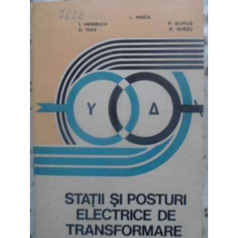 SPATII SI POSTURI ELECTRICE DE TRANSFORMARE