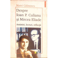 DESPRE IOAN P. CULIANU SI MIRCEA ELIADE. AMINTIRI, LECTURI, REFLECTII