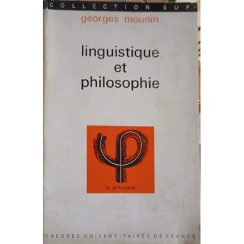 LINGUISTIQUE ET PHILOSOPHIE