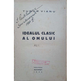 IDEALUL CLASIC AL OMULUI