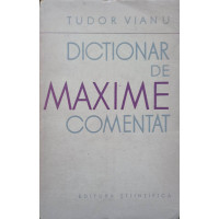 DICTIONAR DE MAXIME COMENTAT DICTIONAR DE MAXIME COMENTAT