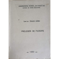 PRELEGERI DE FILOSOFIE PRELEGERI DE FILOSOFIE