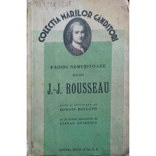 PAGINI NEMURITOARE ALE LUI J.-J. ROUSSEAU