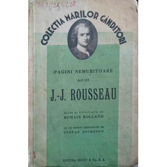 PAGINI NEMURITOARE ALE LUI J.-J. ROUSSEAU