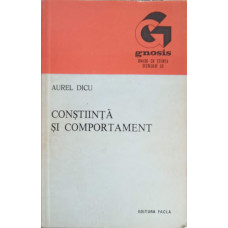 CONSTIINTA SI COMPORTAMENT