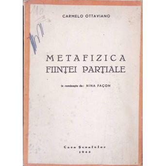 METAFIZICA FIINTEI PARTIALE